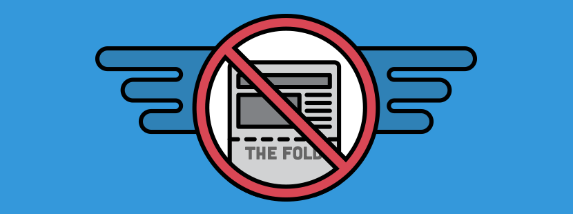 There is no fold