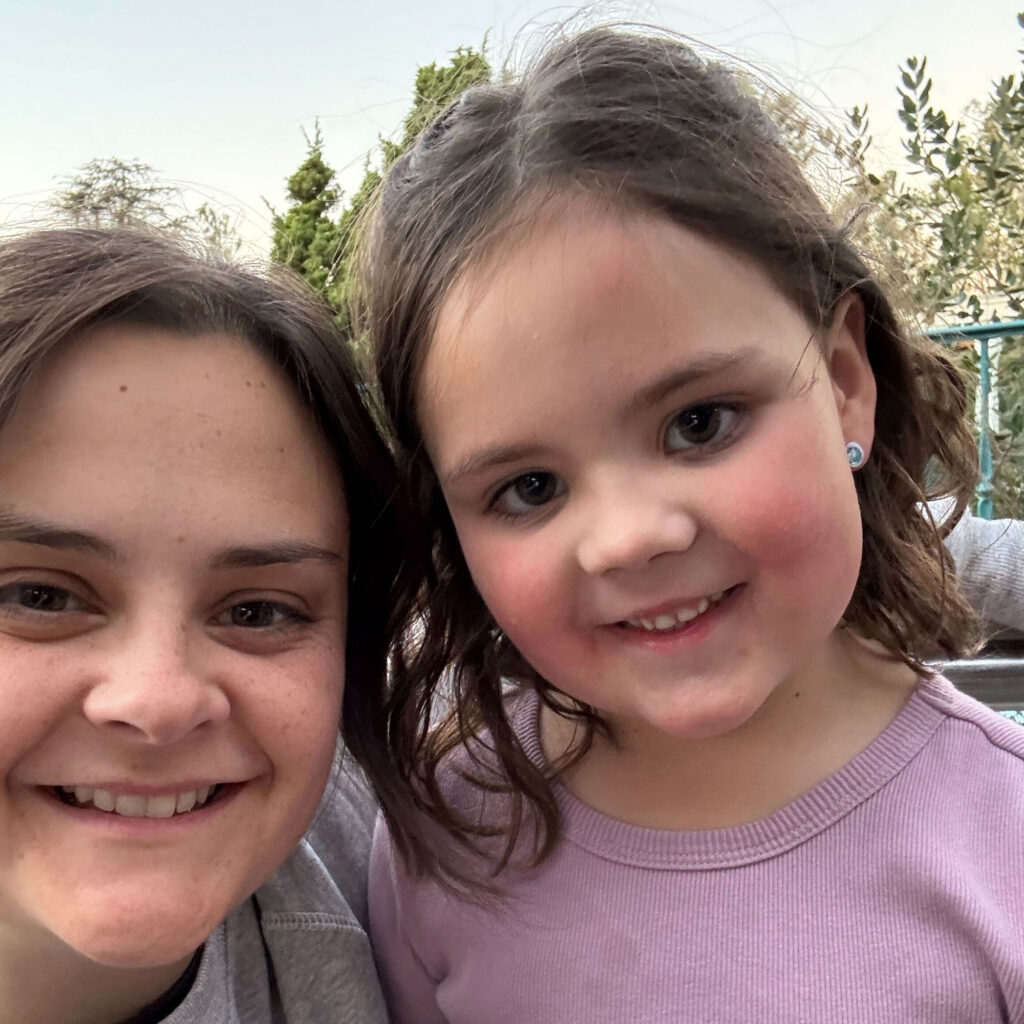 Amy and her daughter